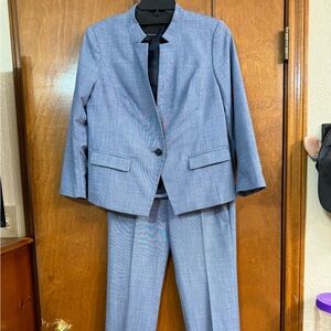 Banana Republic suit, chambray